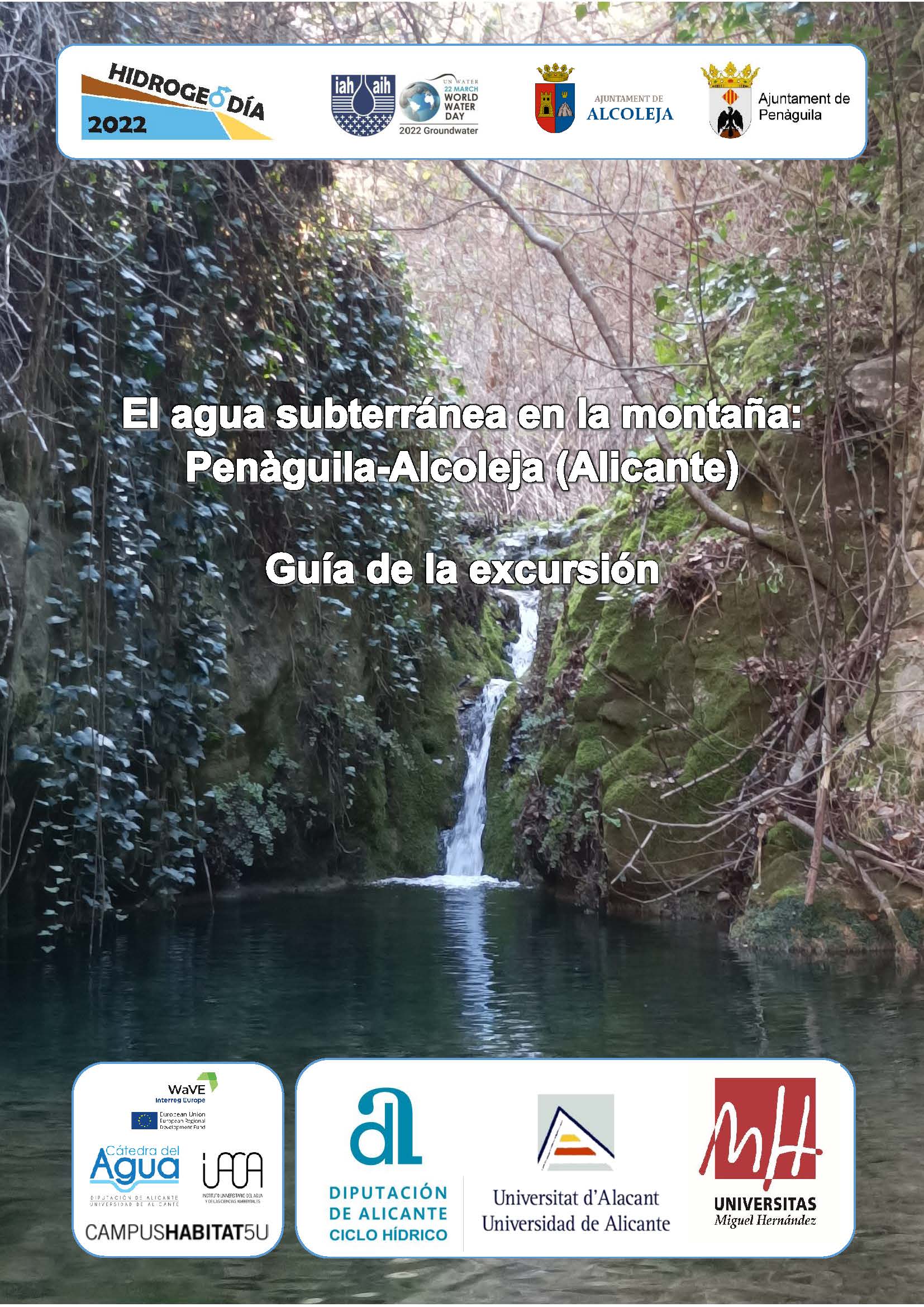 Portada de HIDROGEODÍA PENÁGUILA ALCOLEJA 2022